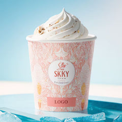 Customized ice cream paper cups