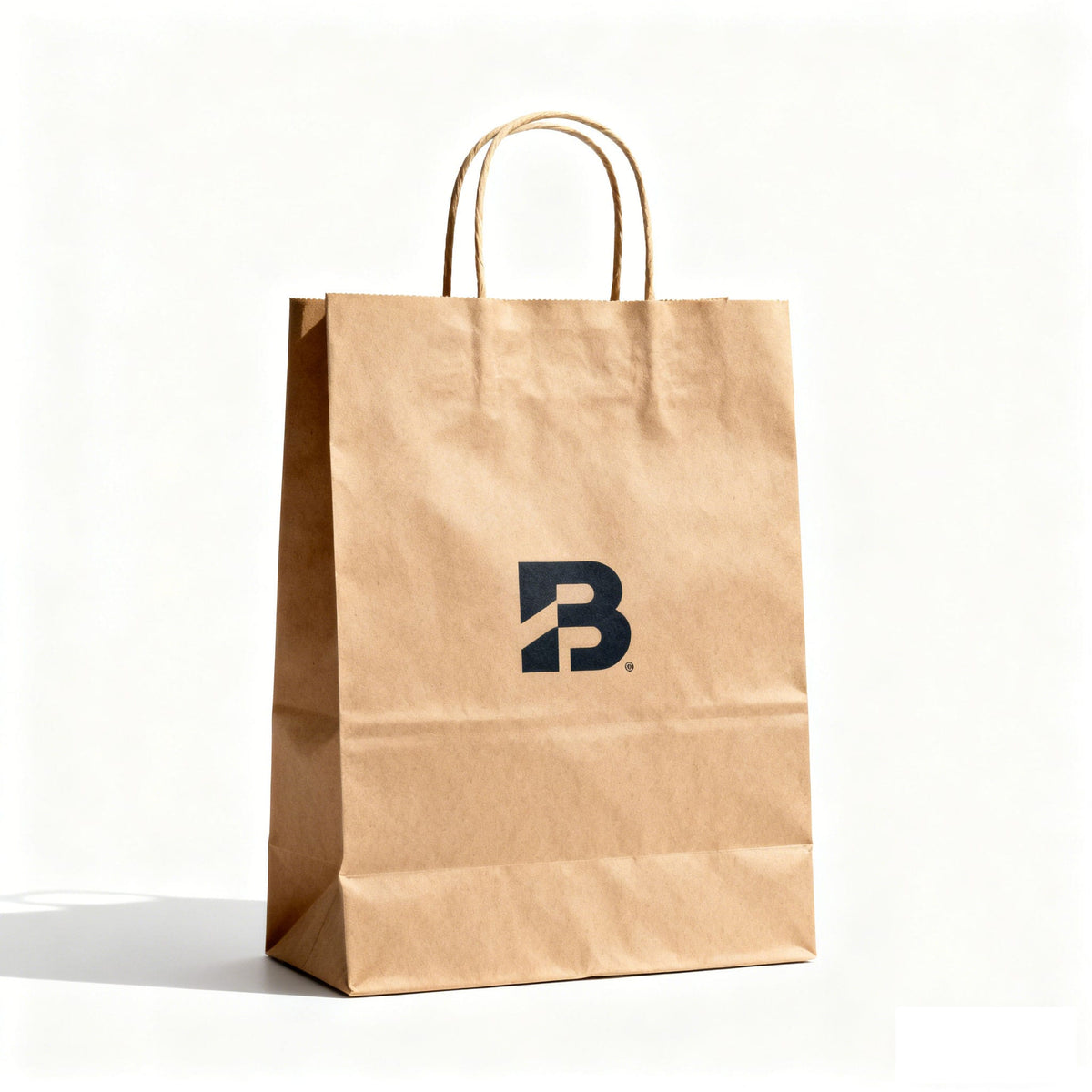 Wholesale custom kraft paper bag with logo