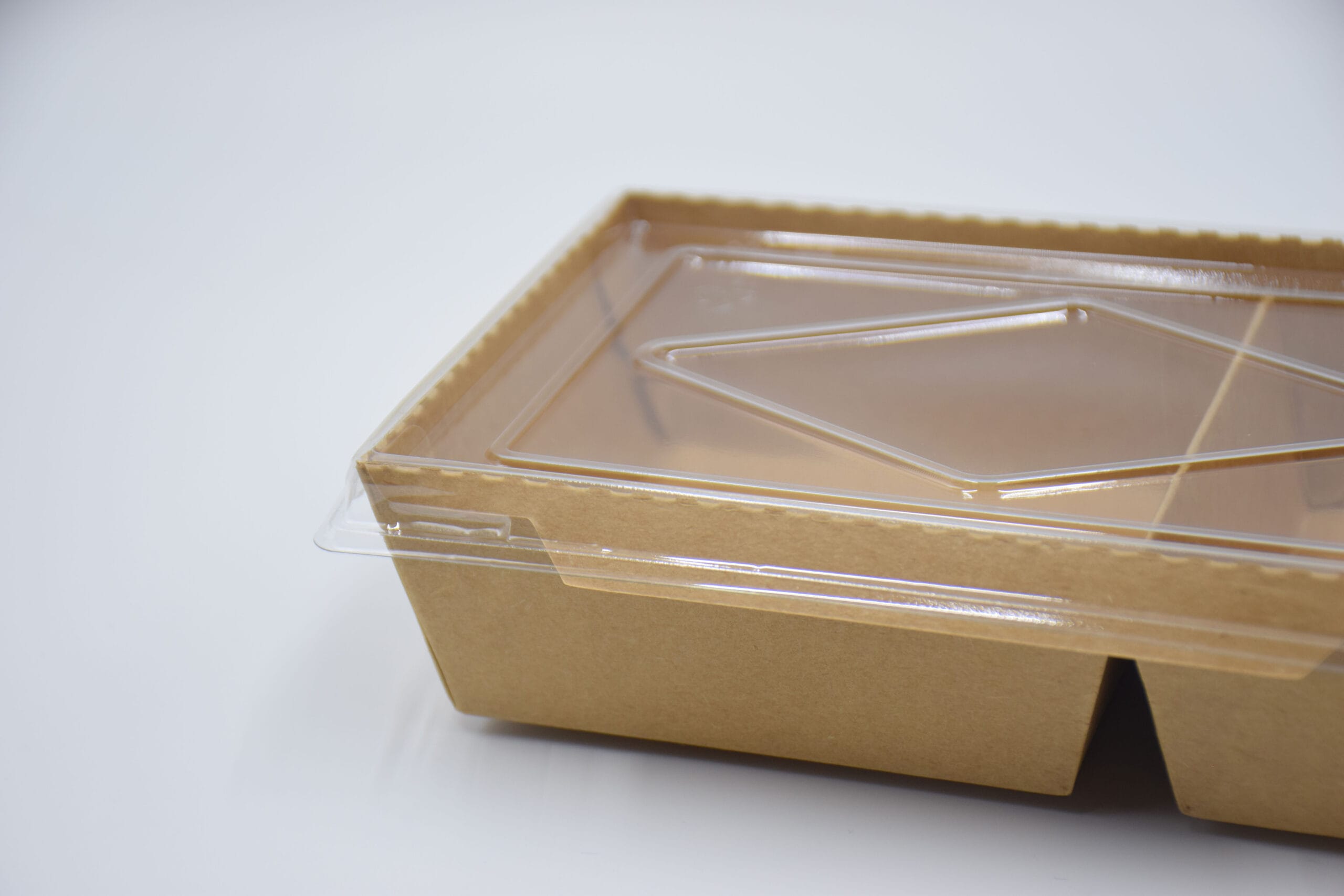 Custom food containers with windows