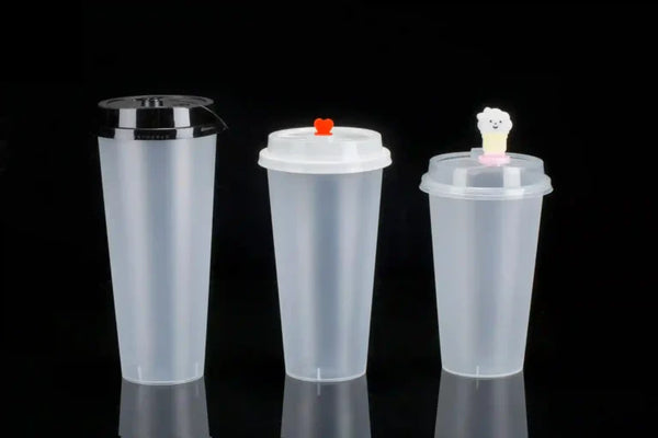 Disposable PP cup with lid