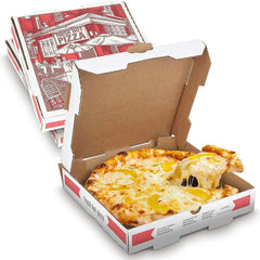 Wholesale custom white pizza boxes