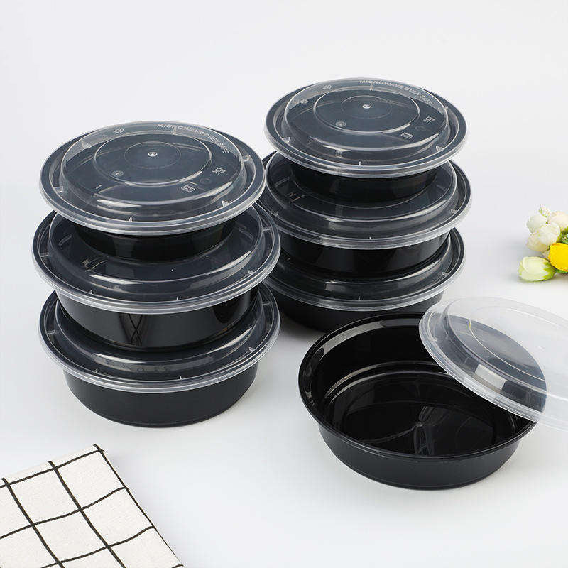 Wholesale custom black plastic bowl