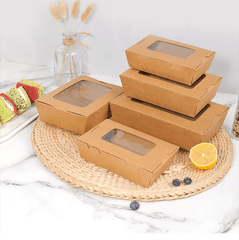 Wholesale custom kraft paper food container
