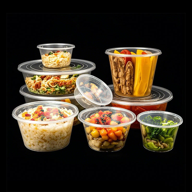 Wholesale custom plastic salad bowls and containers